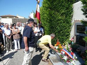 AOBR MARIGNANE 2011 JUILLET 5 COMMEMORATION DU 5 JUILLET 1962 DES VICTIMES EN ALGERIE  (9) PAR FRANCOIS SANCHEZ